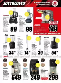 Volantino MediaWorld Pagina 38: Moulinex Tritatutto DP7108 €54,99, Krups macchina da caffè automatica €299,00