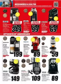 Volantino MediaWorld Pagina 40: Macchina manuale per caffè in polvere DeLonghi €89,00