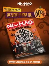 Volantino Ni Hao Market Pagina 1: NI HAO IL TUO FAMILY STORE PREZZI DA PAURA SCONTI FINO AL 60% NICHAO CASALINGHI -
