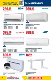 Volantino Bricofer Pagina 20: Condizionatore mono inverter Samsung AR35 €399,00