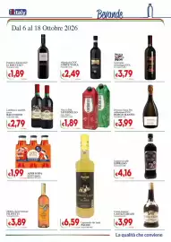 Volantino D'Italy Pagina 11: Zibibbo Terre Siciliane Filipetti €3,89, Vino in Brik Tavernello €1,89