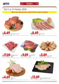Volantino D'Italy Pagina 4: Fesa di tacchino intera €9,89, Fettine di suino €8,49
