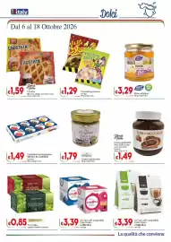 Volantino D'Italy Pagina 7: Zior di forno Crostata €1,59, Caffè compatibili Dolce Gusto GIMOKA €3,39