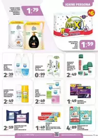 Volantino Vivo Supermercati Pagina 13: Deodorante Borotalco varie profumazioni €2,49, Bagnoschiuma infasil €2,39