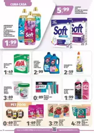 Volantino Vivo Supermercati Pagina 14: Lavatrice Dual Power €2,99, Detersivo liquido Soflan €1,99