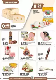 Volantino Vivo Supermercati Pagina 4: Pancetta arrotolata Brunello €1,49, Prosciutto cotto alta qualità Coati €1,49