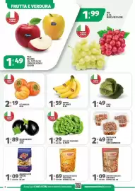 Volantino Vivo Supermercati Pagina 6: Frutta secca Ventura €2,49, Insalata Trocadero €1,29