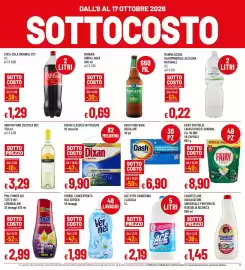 Volantino IperFamila Pagina 3: Dixan classico €9,90, Dash Pods Base Regolare €6,90