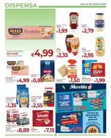 Volantino Supermercati Nonna Isa Pagina 4: Salsa CALVÉ vari tipi €2,35, Cialde espresso Kimbo Napoletano €2,55
