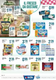 Volantino Sidis Pagina 14: Feta Salakis Président €2,89, Leerdammer Special Toast €2,09