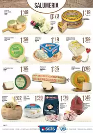 Volantino Sidis Pagina 2: Crema di maggio camoscio d'oro €1,59, Formaggio Trenta Westland €1,59