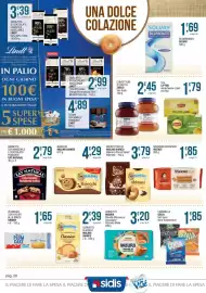 Volantino Sidis Pagina 20: Biscotti ricchi Mulino Bianco €3,79, Lipton Yellow Label €1,79