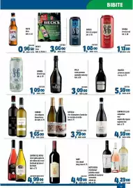 Volantino Del Prete Distribuzioni Pagina 17: Beck's birra €3,66, Raffo birra €0,96