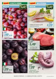 Volantino Banco Fresco settimana 41 Pagina 2: Filetto di Persico €4,29, Trancio di tonno pinne gialle €5,49