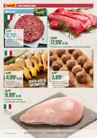 Volantino Banco Fresco settimana 41 Pagina 3: Hamburger di bovino adulto di razza Piemontese €2,79, Fusi di pollo €4,99