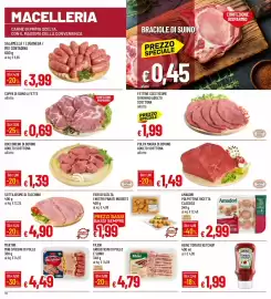 Volantino Galassia Pagina 10: Coppa di suino a fette €0,69, Amadori polpette ricetta classica €2,99