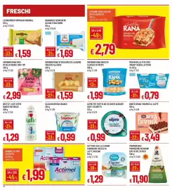 Volantino Galassia Pagina 14: Sfogliagrezza lasagne fresche all'uovo Rana €1,59, Rana Giro d'Italia Ravioli vari tipi €2,99