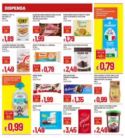 Volantino Galassia Pagina 17: Morato Spuntinelle le originali €0,79, Zàini Emilia Cacao Amaro in Polvere €2,49