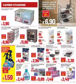 Volantino Galassia Pagina 23: Scarpiera a 3 ripiani €11,90, Frio custodie giacche €1,49