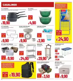 Volantino Galassia Pagina 24: Bilancia cucina meccanica €9,90, Carrello pieghevole €24,90