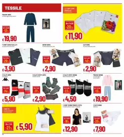 Volantino Galassia Pagina 26: T-shirt donna manica corta €12,90, Slip uomo Jerez €2,90