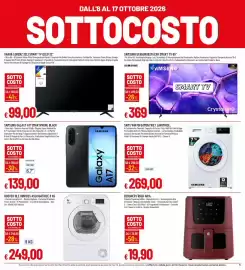 Volantino Galassia Pagina 5: Samsung UE65U8092FUXXX Smart TV 65" €369,00, Samsung lavatrice €269,00