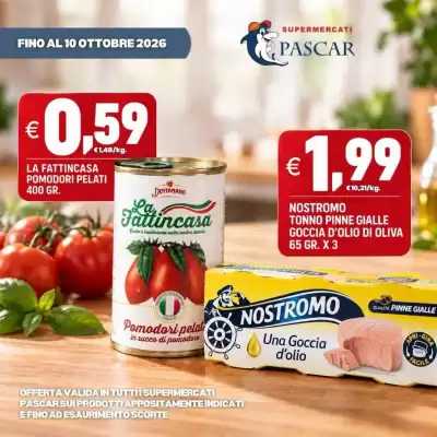 Gruppo Pascar (valido fino al 10-10)