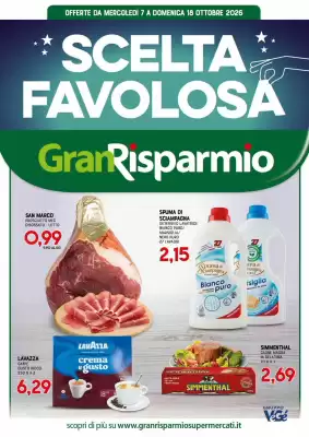 Gran Risparmio (valido fino al 18-10)