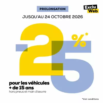 Midas (valable jusqu'au 24-10)