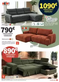 Catalogue Conforama page 3: Canapé d'angle convertible €790,00