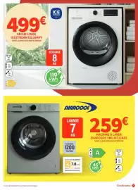 Catalogue Conforama page 36: Icestream - sèche linge icextreme €499,00, Machine à laver sharcool sml10j72ais €259,00