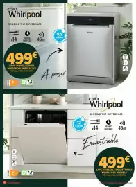 Catalogue Conforama page 43: Whirlpool - lave vaisselle inox €499,00, Whirlpool - lave-vaisselle encastrable mini pod €499,00