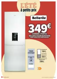 Catalogue Conforama page 44: Combine 2 portes bl13cb295sidew €349,00