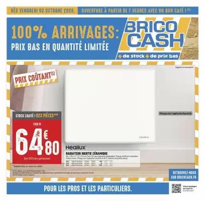 Brico Cash (valable jusqu'au 15-10)