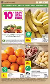 Catalogue Intermarché Contact page 4: Pomme de terre de consommation a chair ferme intermarche €2,29, Banane €0,98