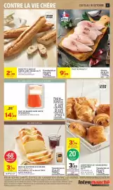 Catalogue Intermarché Contact page 5: Label rouge - baguette a base de farine x3 €2,39, Brioche nanterre pur beurre €3,79