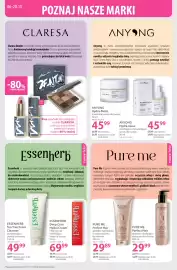 Hebe gazetka Strona 15: Essenherb Tea Tree Foam Cleanser €49,99, Essenherb Deep Core Hydra Cream €69,99