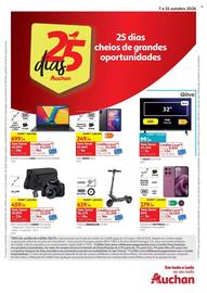 Folheto Auchan Página 12: Trotinete urbanglide gt pro €619,99, Pack Camara Reflex Canon EOS 2000D €459,99