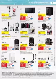 Folheto Auchan Página 3: Micro Ondas sem Grill LG MS2082F €79,99, Máquina de limpeza portátil rowenta €149,99