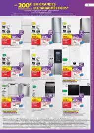 Folheto Auchan Página 5: Combinado bosch kgn392lag €899,99, Frigorífico Americano LG Sorbet Metal €1.699,99
