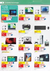 Folheto Auchan Página 8: Portátil Recondicionado HP €329,99, Portátil Gaming ASUS 90NR0QS1-M00100 €1.699,99