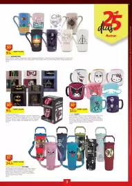 Folheto Auchan Página 3: Caneca Fuzzy €11,99, Caneca 900 ml com Fita PITCHER €14,99