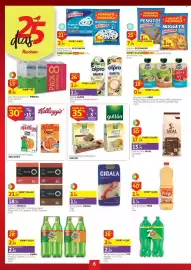 Folheto Auchan Página 6: Peskitos Pescanova Pescada Panada Sem Glúten €7,79, Arroz agulha cigala €1,15