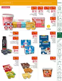 Folheto Recheio semana 41 Página 11: Logurte líquido actimel €1,99, Sobremesa Láctea Danette Chantilly-Chocolate €1,65