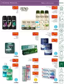 Folheto Recheio semana 41 Página 33: Elixir Listerine €1,74, Creme de Barbear Palmolive Clássico/Sensitive €1,44