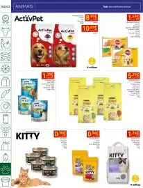 Folheto Recheio semana 41 Página 38: Pedigree Alimento Húmido p/Cão €1,69, Absorvente Perfumado Alfazema p/Gato Kitty €1,24