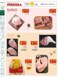 Folheto Recheio semana 41 Página 4: Pá de Porco c/Osso €2,49, Entremeada Inteira c/Entrecosto de Porco €3,39