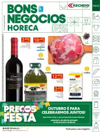 Folheto Recheio semana 41 Página 1: 4 Preços válidos de 6 a 12 de outubro de 2026 em Portugal Continental. Salvo erro