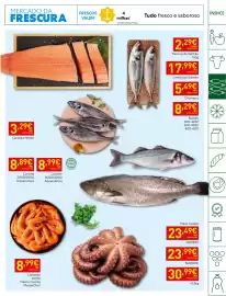 Folheto Recheio semana 41 Página 9: MERCADO DA FRESCURA FRESCOS VALEM 4 milhas* *exceto Salmão Fresco Tudo fresco e saboroso
