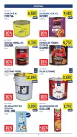 Catálogo Makro semana 41 Página 12: Atum em óleo cofisa €8,99, Salsichas cocktail nobre €7,45